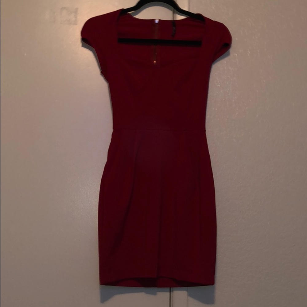 Red lulus mini dress